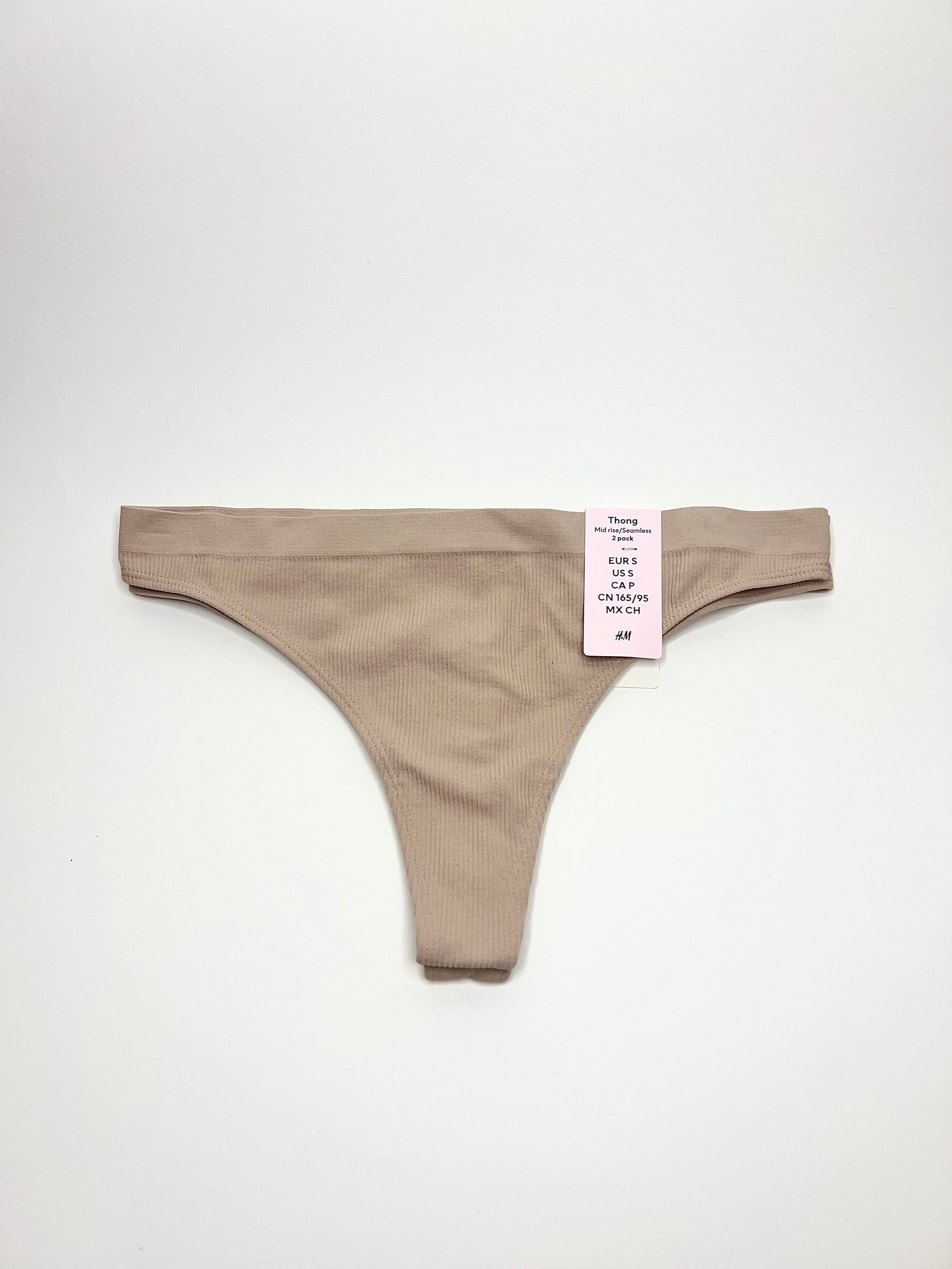 Nude Seamless Thong - 2 Pack